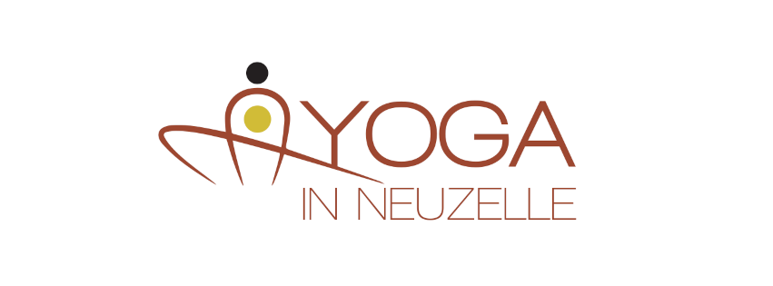 Logo von Yoga in Neuzelle – stilisiertes Symbol für Yoga und Achtsamkeit, verbunden mit dem Standort Neuzelle